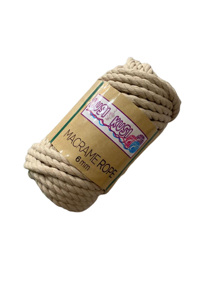 Macrame Rope 6 mm